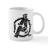 Cafepress - Avengers Endgame Black Logo - Oz Ceramic Mug - Noftty Coffee Tea Cup