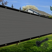 ArtPuch Pivity Fencer Enreric Ft Черни персонализирани панели на открито за задния двор, балкон, вътрешен двор, строителна площадка с цип връзки