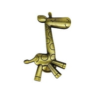 Жираф форма на цинкова сплав мебели дръжка шкафове за врати Копчета за деца