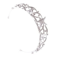 Bridal Head Band Hair Band напълно диамантена корона Sea Star Hair за сватба