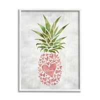 Ступел индустрии абстрактна форма на сърцето ананас добре дошли поздрав, 14, дизайн от Зивей ли