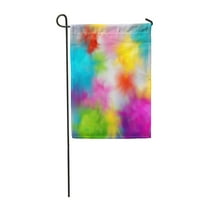 Абстрактно цветно на пролетния фестивал на цветовете многоцветно реалистично градинско знаме декоративно знаме къща банер
