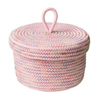 Сделка на деня, Двкптбк тъкани въже кошница мини тъкани кошница сладък играчка съхранение кошница кърпа съхранение