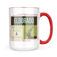 Neonblond National As Forest Eldorado National Forest Mug Gift For Coffee Lea Lovers
