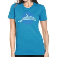 Тениска на арт арт арт арт арт - видове делфини