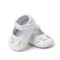 Quealent Baby Boys Shoes Shoes Little Girls Shoes Thyddler Gubbed Wedding Crib Princess Walking Shoes Light Up Toddler Girls Shoes White 6