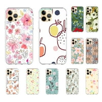Цветя печат iPhone Case Soft Case за iPhone Plus Pro Pro Ma 13Pro 13Pro MA 12Pro 12Pro MA PRO MA XR XS MA 6S PLUS 5S SE 5C