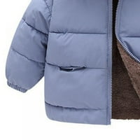 Детци деца зимни качулки палта светло подплатено яке палто с качулка топло бебешки дрехи за деца 2- години