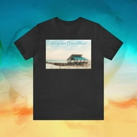 Залив крайбрежен Дзен забравен Бряг остров Сейнт Джордж Флорида плаж тениска