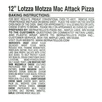 Бира пъб Лотца Моца Мак Атак замразена пица 23.62 унция