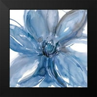 Майерс, Ребека Черна модерна рамка Музей арт печат, озаглавен - Blue Beauty II