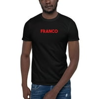 3хл червена Франко памучна тениска с къс ръкав от неопределени подаръци