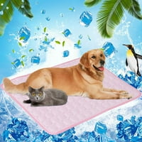Охлаждаща подложка за постелка за кучета котки ледена копринена матна охлаждаща възглавница за развъдник диван легло пода седалки за кола охлаждане