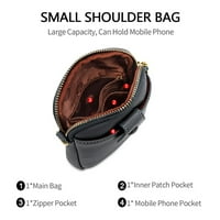 Дамска Мода кръстосано тяло чанта промяна мобилен телефон торбичка чанта рамо чанта
