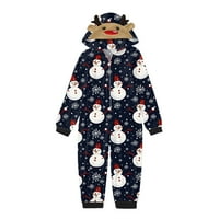 Теджиоджио Детски дрехи празник подарък модерен Коледа печат семейство Европейски и американски Пижами родител-дете костюм бебе