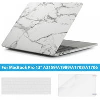 За MacBook Pro Case Release a a a с ретинен дисплей, пластмасов калъф с твърда обвивка и капак на клавиатурата и протектор на екрана