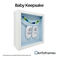Артофрамс сянка Бо рамка за картина, с Верлинга Кафяв широк сянка рамка и бебе син Мат подложка