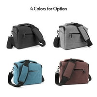 Чанта SLRDSLR чанта за приспособления за приспособления за рамо рамо носеща чанта Фотография Аксесоар предавка калъф водоустойчив -