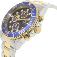 Invicta Men's Pro Diver 18k Златен йон-плащане и часовник от неръждаема стомана