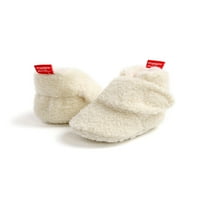 Зимни памучни ботуши чорапи за унизиране на бебето меко руно уютни чорапи бебешко дете първа пешеходци за ясли чехли обувки