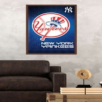 Ню Йорк Янкис-Плакат С Лого, 22.375 34
