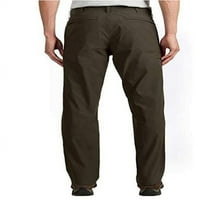 Tech Men's Classic Fit Comfort талия Chino Pants, Dark Reptile 38W 34L